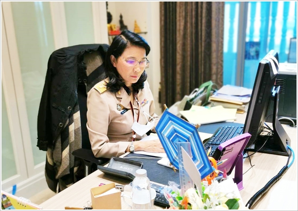 ผู้ตรวจราชการกระทรวงยุติธรรม ตรวจราชการ รอบที่ 1 เขตตรวจราชการที่ 17 จังหวัดอุตรดิตถ์ ผ่านระบบการประชุมทางไกล (Video Conference)